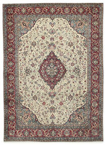  Oriental Sarouk Rug 268X355 Brown/Grey Large Wool, Persia/Iran