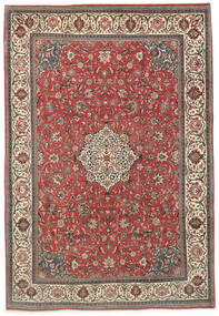 256X372 Sarough Teppich Orientalischer Rot/Orange Großer (Wolle, Persien/Iran)