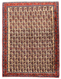 81X108 Alfombra Oriental Rudbar Rojo/Beige (Lana, Persia/Irán) Carpetvista