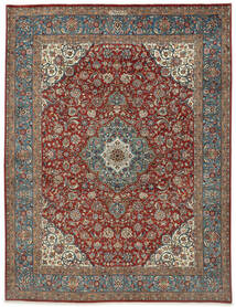  Orientalisk Sarough Sherkat Farsh Matta 250X325 Röd/Mörkgrå Stor Ull, Persien/Iran