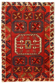 73X111 Ardebil Teppe Orientalsk Rød/Mørk Rød (Ull, Persia/Iran) Carpetvista