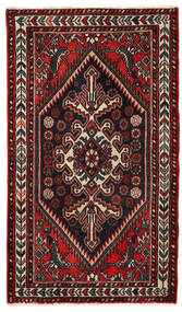  Itämainen Asadabad Matot Matto 78X135 Tummanpunainen/Punainen Villa, Persia/Iran Carpetvista