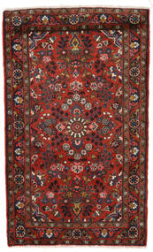 Lillian Teppe 78X128 Rød/Mørk Rød Ull, Persia/Iran Carpetvista