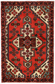 Saveh Rug Rug 103X159 Red/Brown Wool, Persia/Iran Carpetvista