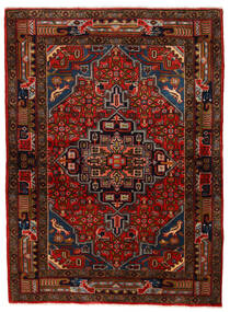 104X143 Dywan Koliai Orientalny Brunatny/Czerwony (Wełna, Persja/Iran) Carpetvista