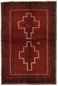 Alfombra Turkaman 150X225 Rojo Oscuro/Rojo (Lana, Persia/Irán)