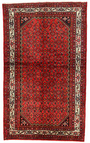  Persisk Hosseinabad Matta 132X220 Röd/Brun Carpetvista