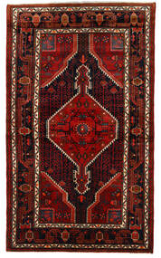  Hamadan Χαλι 133X226 Περσικό Μαλλινο Σκούρο Κόκκινο/Κόκκινα Μικρό Carpetvista