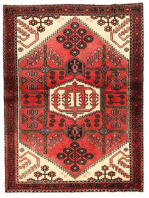 Rudbar Teppich 114X152 Rot/Beige Wolle, Persien/Iran Carpetvista