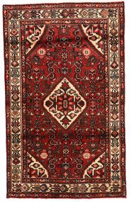 絨毯 ペルシャ ビジャー 105X150 茶色/レッド (ウール, ペルシャ/イラン)