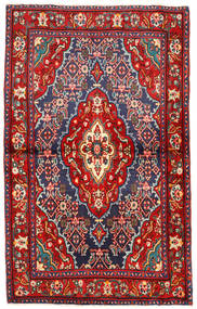  Persian Sarouk Rug 102X165 Red/Dark Pink (Wool, Persia/Iran)