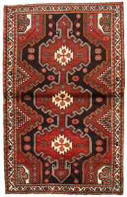 106X167 Alfombra Oriental Asadabad Rojo/Marrón (Lana, Persia/Irán) Carpetvista