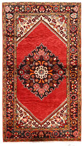 96X171 Hosseinabad Matot Matto Itämainen Punainen/Tummanpunainen (Villa, Persia/Iran) Carpetvista