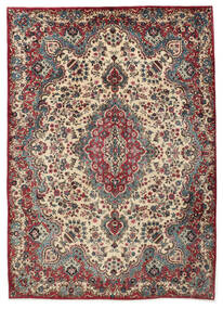 253X348 絨毯 ハマダン シャフバフ パティナ オリエンタル レッド/ベージュ 大きな (ウール, ペルシャ/イラン)