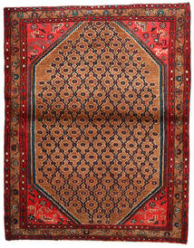 Dywan Orientalny Koliai 122X157 Brunatny/Ciemnoczerwony (Wełna, Persja/Iran)
