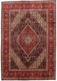 207X297 Alfombra Tabriz Oriental Rojo/Marrón (Lana, Persia/Irán) Carpetvista