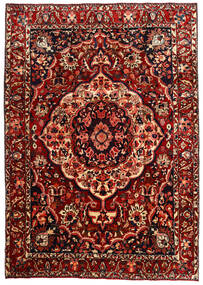  Persisk Bakhtiar Teppe 217X310 Rød/Mørk Rød (Ull, Persia/Iran)
