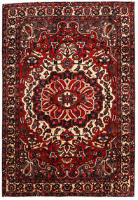  Orientalisk Bakhtiar Matta 205X302 Mörkröd/Röd Ull, Persien/Iran Carpetvista