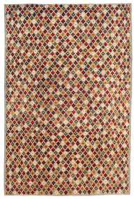 197X297 Moroccan Berber - Afghanistan Rug Modern Beige/Brown (Wool, Afghanistan) Carpetvista