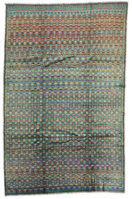  Moroccan Berber - Afghanistan 197X306 Tapis De Laine Gris/Vert Carpetvista