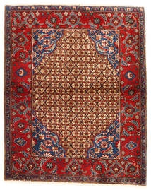 95X117 Koliai Vloerkleed Oosters Rood/Donkerrood (Wol, Perzië/Iran) Carpetvista