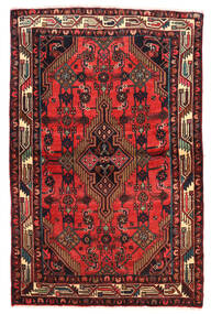  Persian Hamadan Rug 96X152 Red/Dark Red Carpetvista