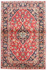 Keshan Matta 97X160 Röd/Beige Ull, Persien/Iran Carpetvista