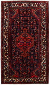  Persisk Hamadan Matta 135X238 Mörkröd/Röd (Ull, Persien/Iran)