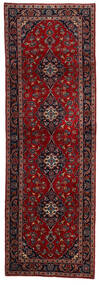 Alfombra Persa Keshan 98X300 De Pasillo Rojo Oscuro/Rojo (Lana, Persia/Irán)