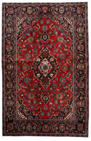  Persisk Keshan Matta 140X216 Mörkröd/Röd (Ull, Persien/Iran)