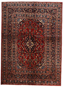 149X207 Χαλι Keshan Ανατολής Σκούρο Κόκκινο/Κόκκινα (Μαλλί, Περσικά/Ιρανικά) Carpetvista