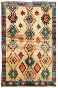 114X183 Tapete Moroccan Berber - Afghanistan Moderno Bege/Castanho (Lã, Afeganistão) Carpetvista