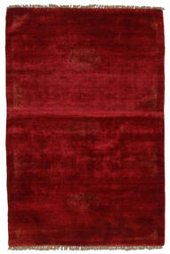 96X143 Huttan Teppich Orientalischer Dunkelrot/Rot (Wolle, Pakistan) Carpetvista