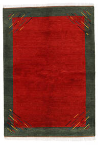 170X238 絨毯 ギャッベ インド モダン レッド/グリーン (ウール, インド) Carpetvista