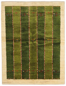 絨毯 ペルシャ ギャッベ ペルシャ 146X190 ダークグリーン/グリーン (ウール, ペルシャ/イラン)