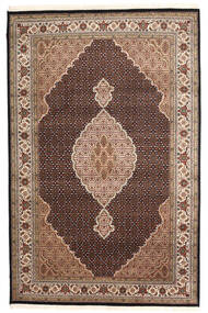 200X306 Täbriz Royal Teppich Orientalischer Braun/Orange (Wolle, Indien) Carpetvista