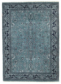 90X127 Gabbeh Loribaft Teppich Moderner Blau/Dunkelblau (Wolle, Indien) Carpetvista
