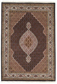  Orientalischer Täbriz Royal Teppich 168X240 Braun/Orange Wolle, Indien Carpetvista