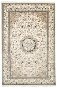 200X305 Nain Indisch Teppich Orientalischer Beige/Hellgrau ( Indien) Carpetvista