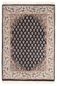 Mir Indisch Teppich 61X89 Dunkelgrau/Beige Wolle, Indien Carpetvista