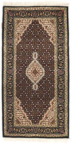  Oriental Tabriz Royal Rug 70X138 Brown/Beige Wool, India Carpetvista