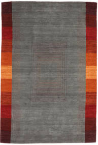 166X243 Tapete Loribaf Loom Moderno Cinzento/Cinza Escuro (Lã, Índia) Carpetvista