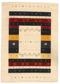 絨毯 Loribaf ルーム 168X236 ベージュ/茶色 (ウール, インド)