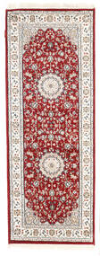 72X193 絨毯 ナイン インド オリエンタル 廊下 カーペット レッド/ベージュ (ウール, インド) Carpetvista