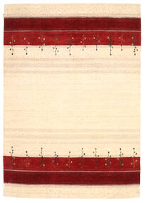 Tapete Loribaf Loom 208X295 Bege/Vermelho Escuro (Lã, Índia)
