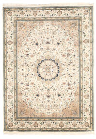  Orientalischer Nain Indisch Teppich 173X240 Beige/Orange Indien Carpetvista