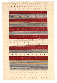 Loribaf Loom Rug 157X241 Beige/Red Wool, India Carpetvista