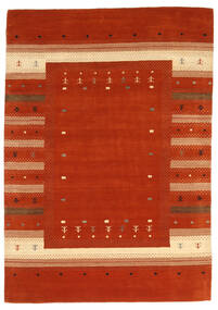  165X235 Loribaf Loom Teppich Rot/Beige Indien Carpetvista