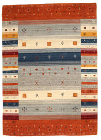 絨毯 Loribaf ルーム 172X238 茶色/ベージュ (ウール, インド)