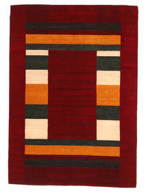168X237 Loribaf Loom Rug Modern Dark Red/Brown (Wool, India) Carpetvista